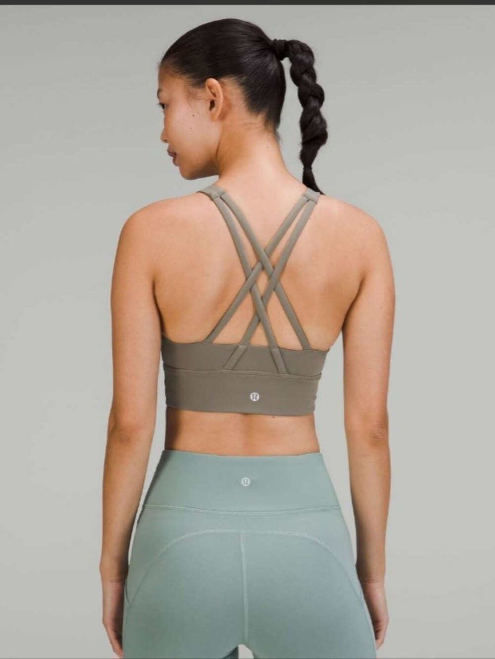 Lululemon Energy High-Neck Longline Tough Bra Medium Support B–D Cups Rover 6
